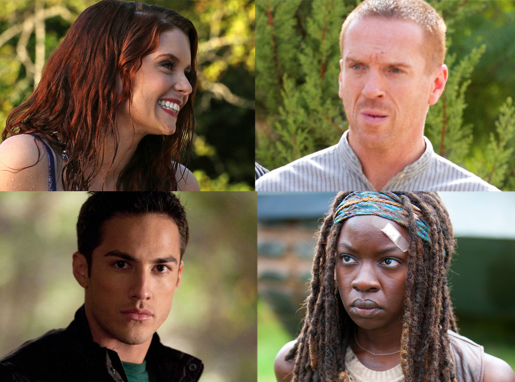 Once Upon a Time, The Walking Dead, The Vampire Diaries, Homeland