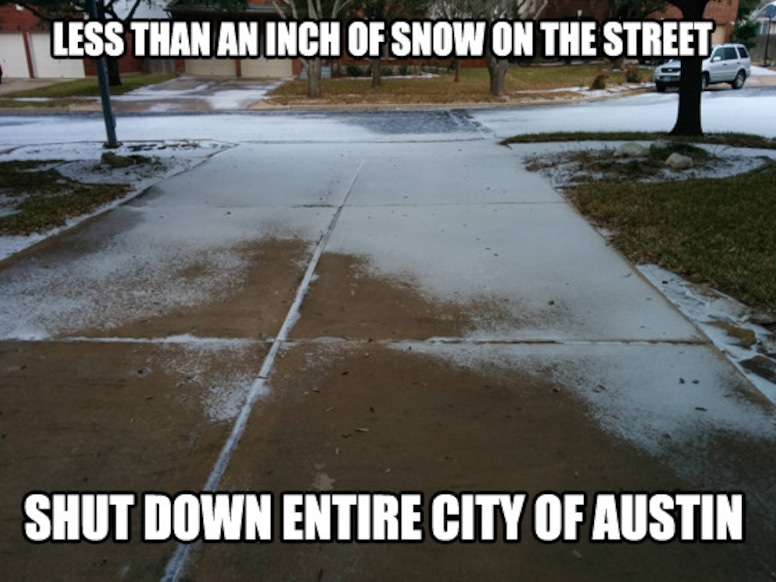 Photos from Austin's Snow Day Preparation Memes - E! Online - CA