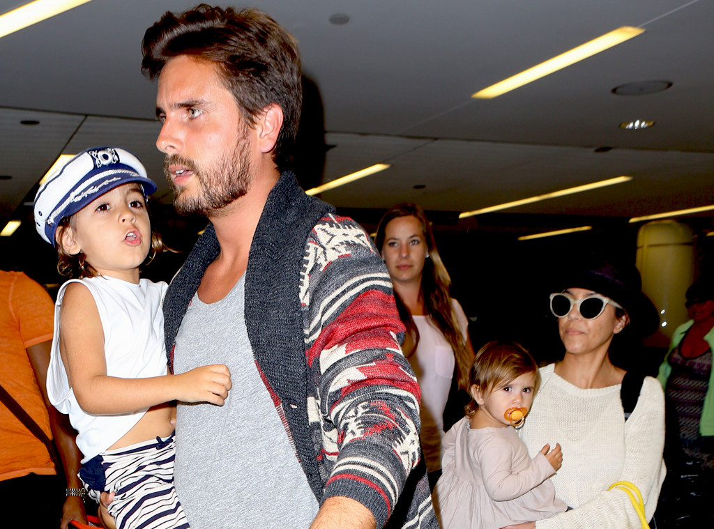 Kourtney Kardashian, Scott Disick, Mason & Penelope from The Big ...