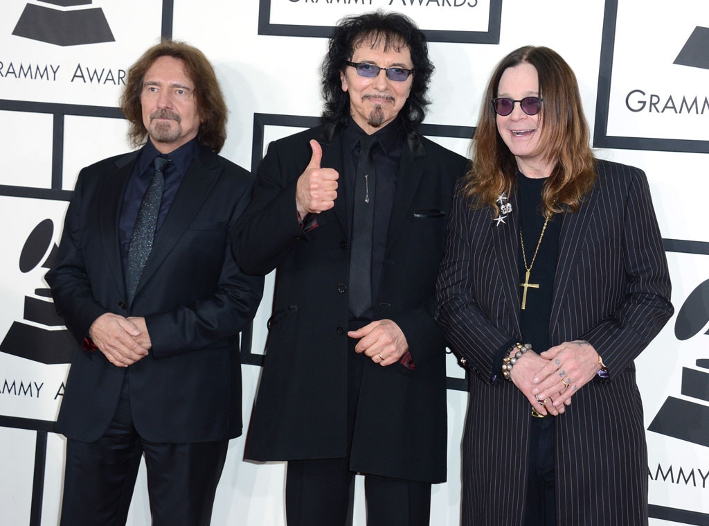 Geezer Butler, Tony Iommi, Ozzy Osbourne, Black Sabbath, Grammys