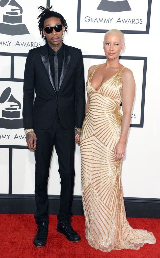 Wiz Khalifa, Amber Rose, Grammys