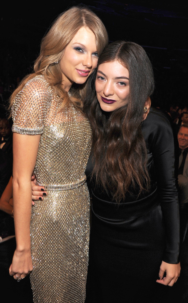 Taylor Swift & Lorde from 2014 Grammy Awards: Celebs' Candid Moments ...