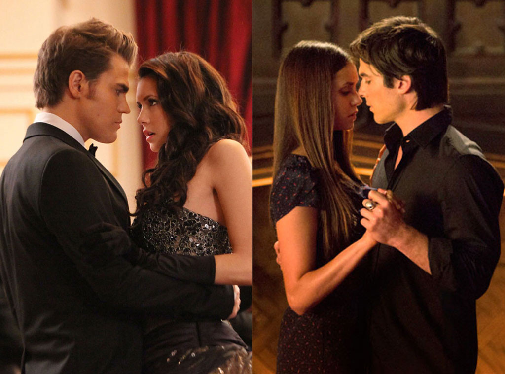 Elena, Stefan and Damon, The Vampire Diaries from TV's Hottest Love ...