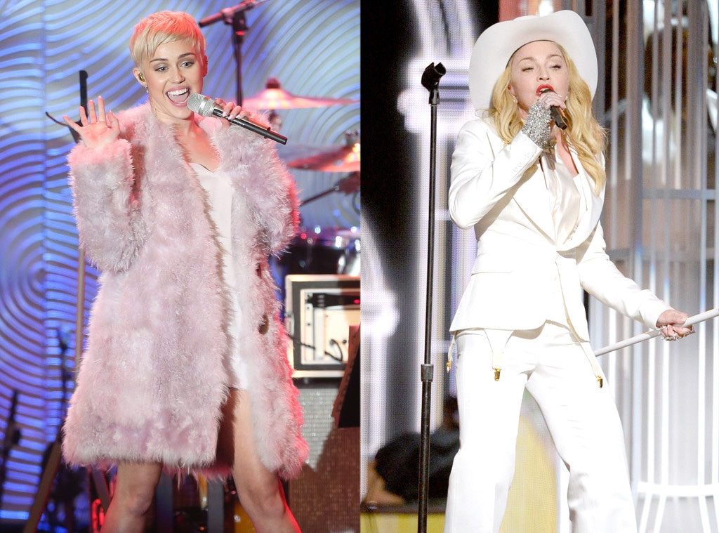 Madonna, Miley Cyrus
