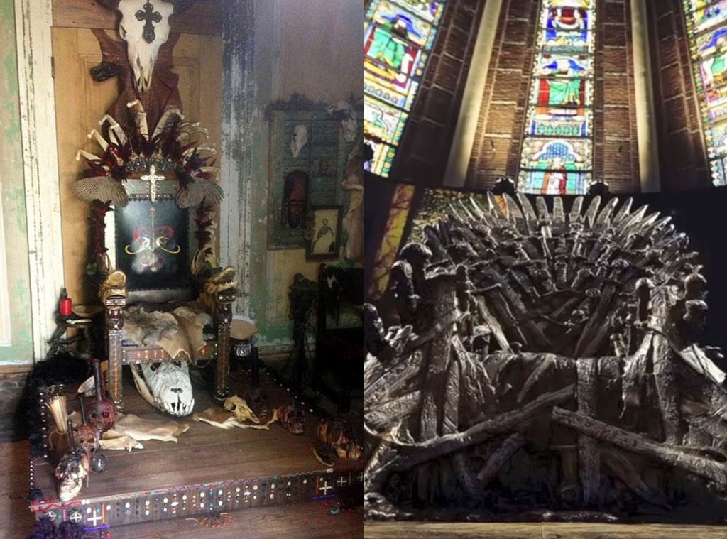 Game of Thrones Throne, American Horror Story Coven