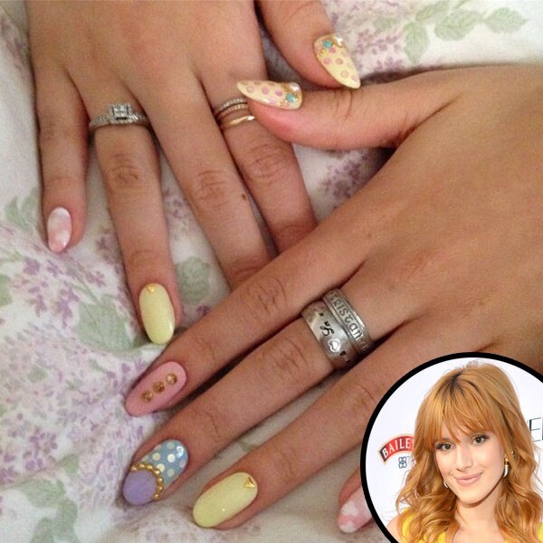 Bella Thorne From Celebrity Manicures E News
