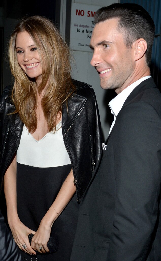 Behati Prinsloo's Reaction to Fiancé Adam Levine's Sexiest Man Alive ...