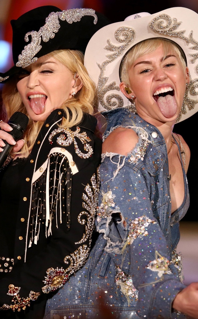 Madonna, Miley Cyrus 