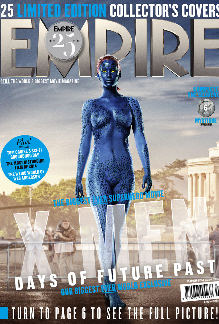 Jennifer Lawrence Leaked Nude Pussy - J.Law Is Naked on the Cover of Empire in Body Paint - E! Online