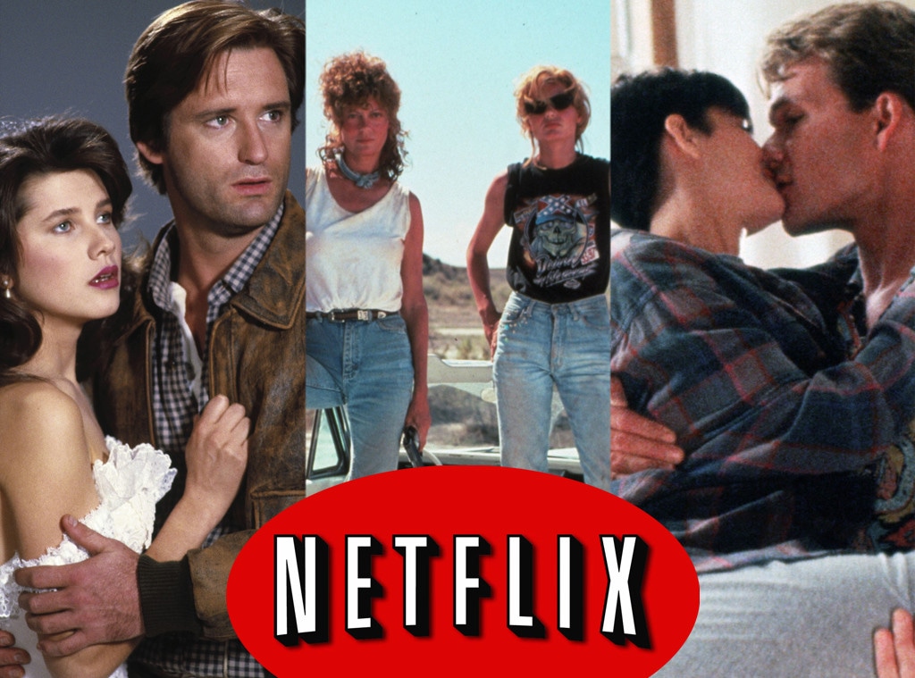 Spaceballs, Thelma and Louise, Ghost, Netflix