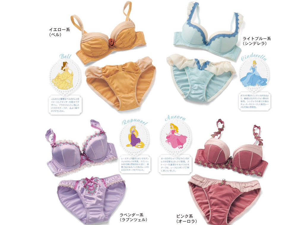 Now You Can Get Disney Princess-Themed Lingerie