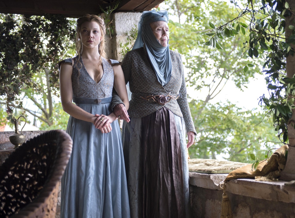 Margaery Tyrell and her grandmother Olenna Tyrell from Game of Thrones