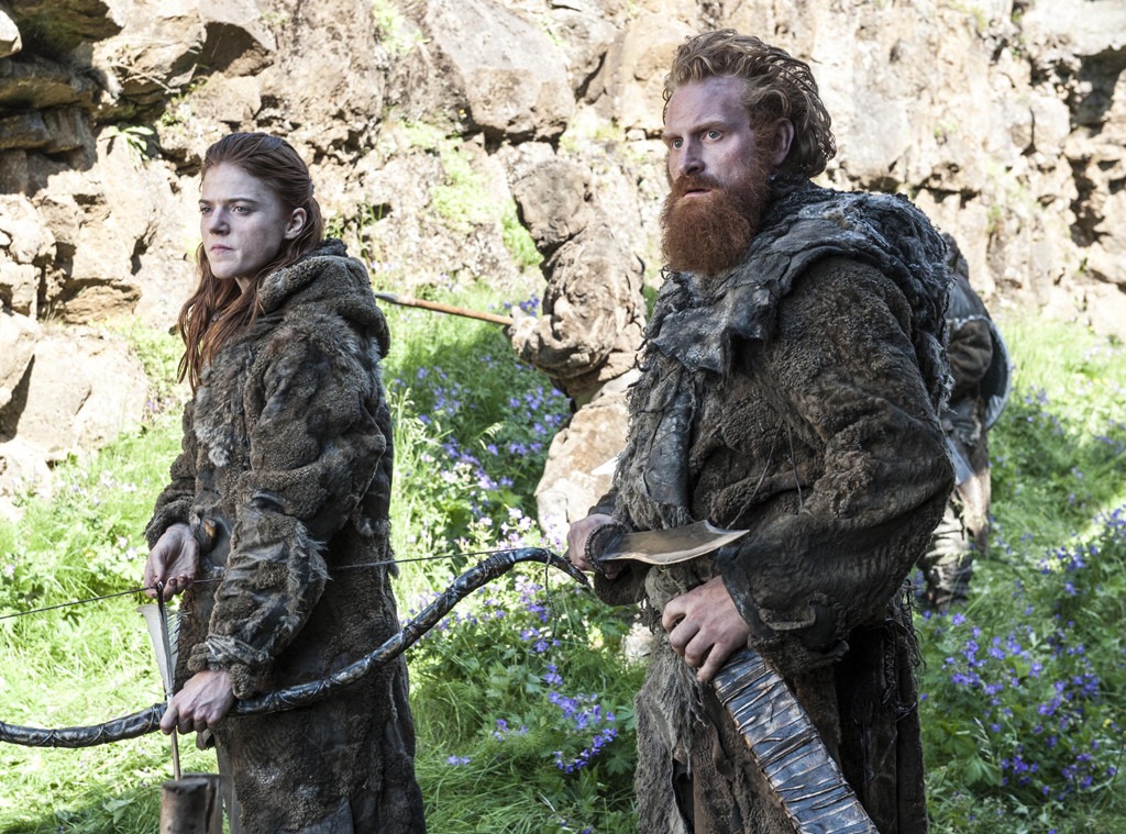 Rose Leslie, Kristofer Hivju, Game of Thrones