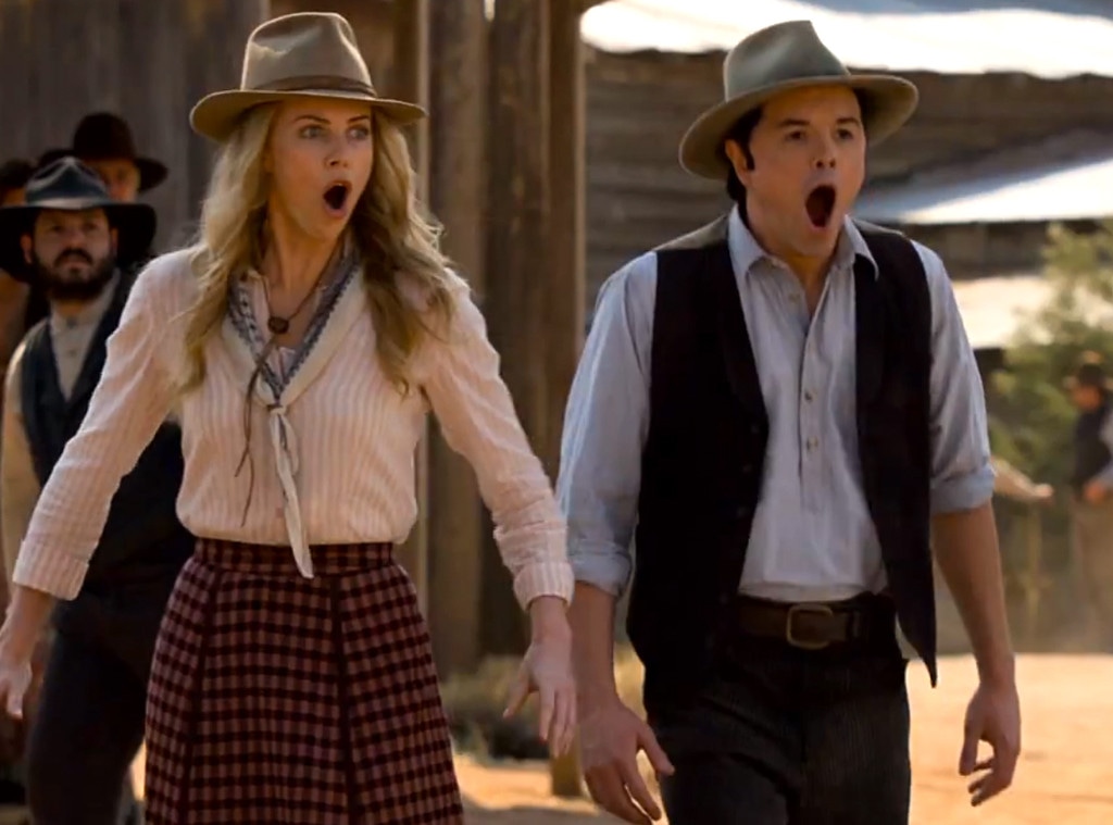 Charlize Theron, Seth MacFarlane, A Million Ways To Die In The West 