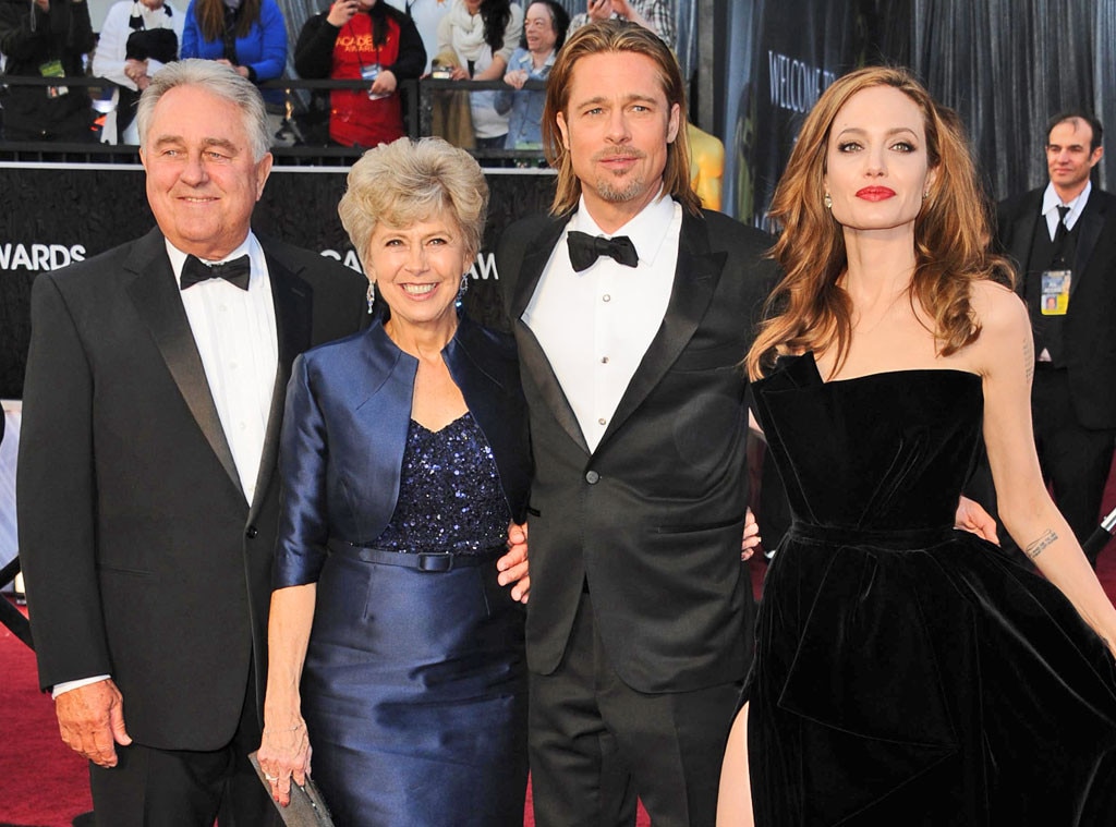 Angelina Jolie, Brad, Bill & Jane Pitt from Celebs and Their Parents ...