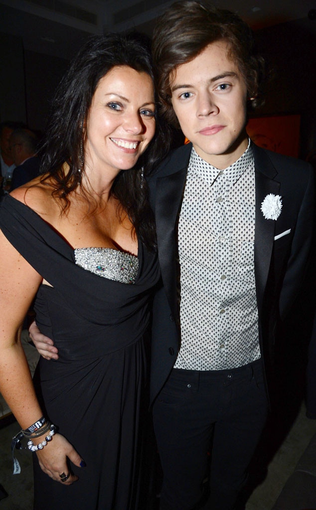 Harry Styles & Anne Cox from Celebs and Their Parents E! News