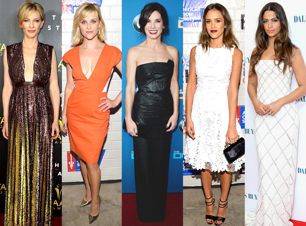 Camila Alves, Reese Witherspoon, Jessica Alba, Sandra Bullock, Cate Blanchett, Best Dressed 