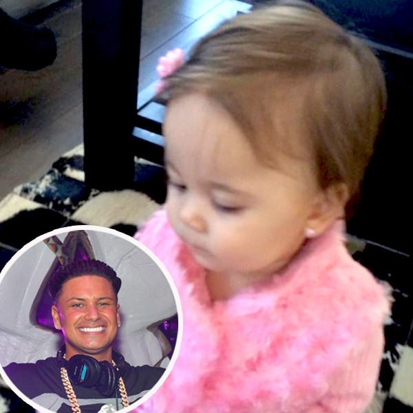 Look: Pauly D's Tea Party With Baby Amabella