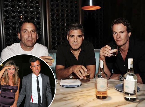 Jennifer Aniston and Justin Theroux Party With George Clooney in Mexico ...