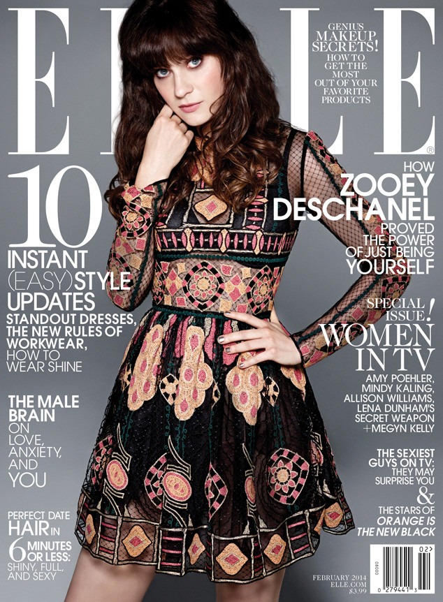 Zooey Deschanel Talks Girl-on-Girl Hate, Says Social Media Has Middle