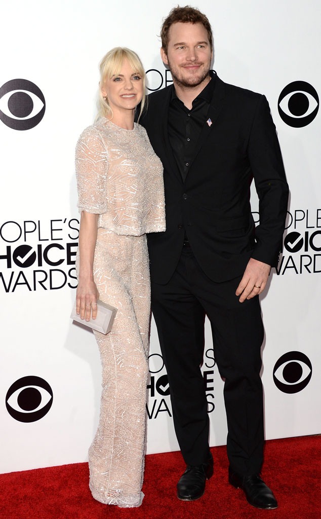 Anna Faris, Chris Pratt, People's Choice Awards