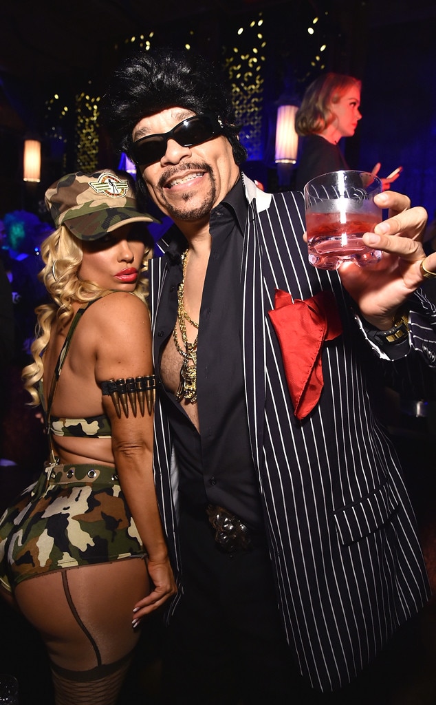 Coco Austin And Ice T From Stars Celebrate Halloween 2014