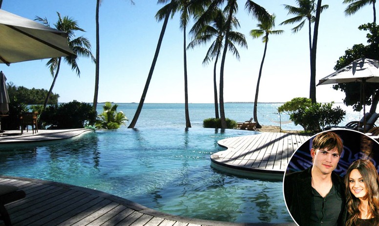 Babymoon, La Taha'a Island Resort, French Polynesia, Ashton Kutcher, Mila Kunis 