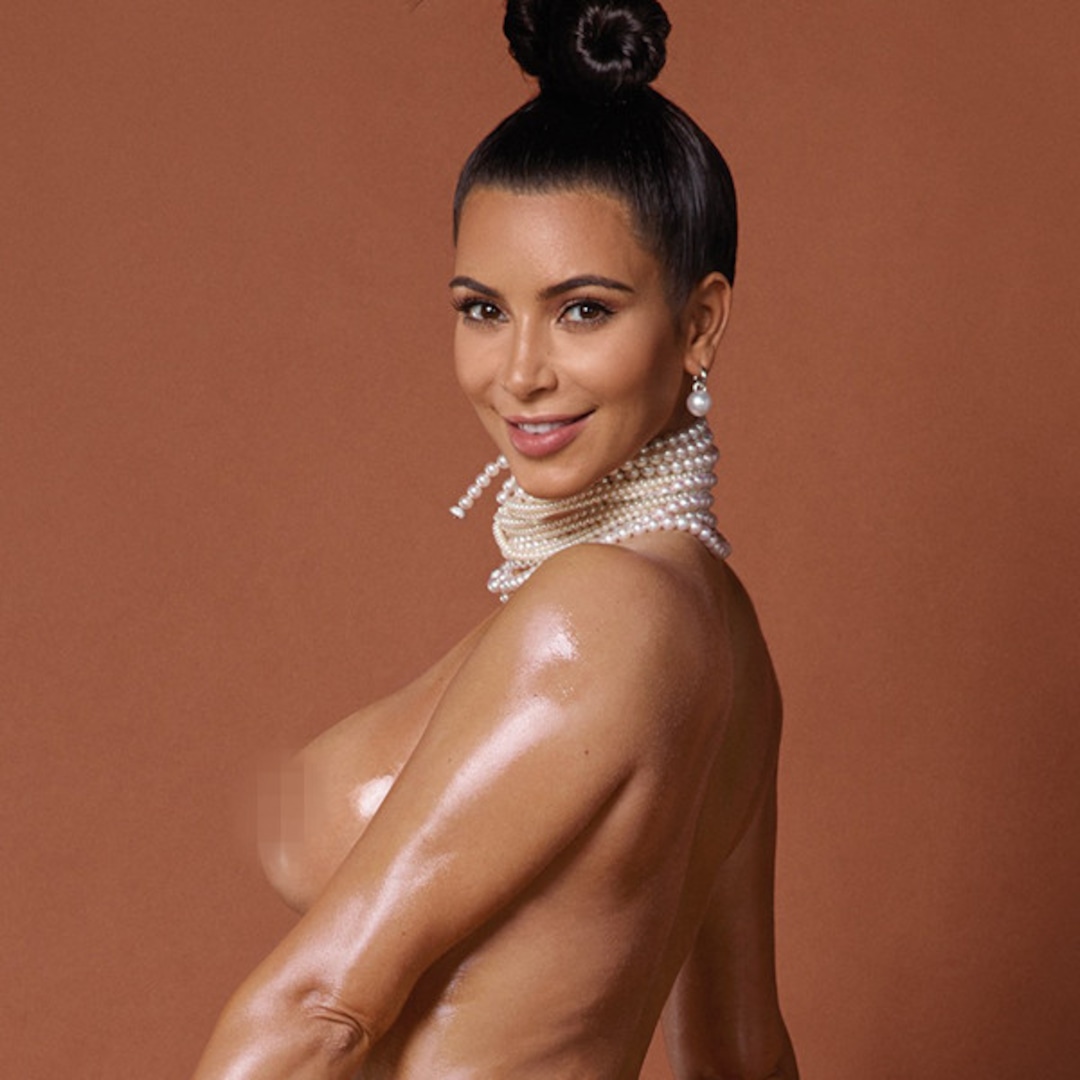Photos from Kim Kardashian's Best Naked Photos - E! 