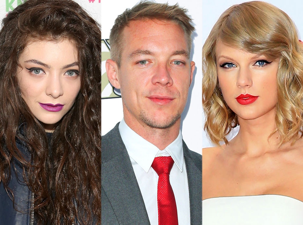 Lorde, Diplo, Taylor Swift