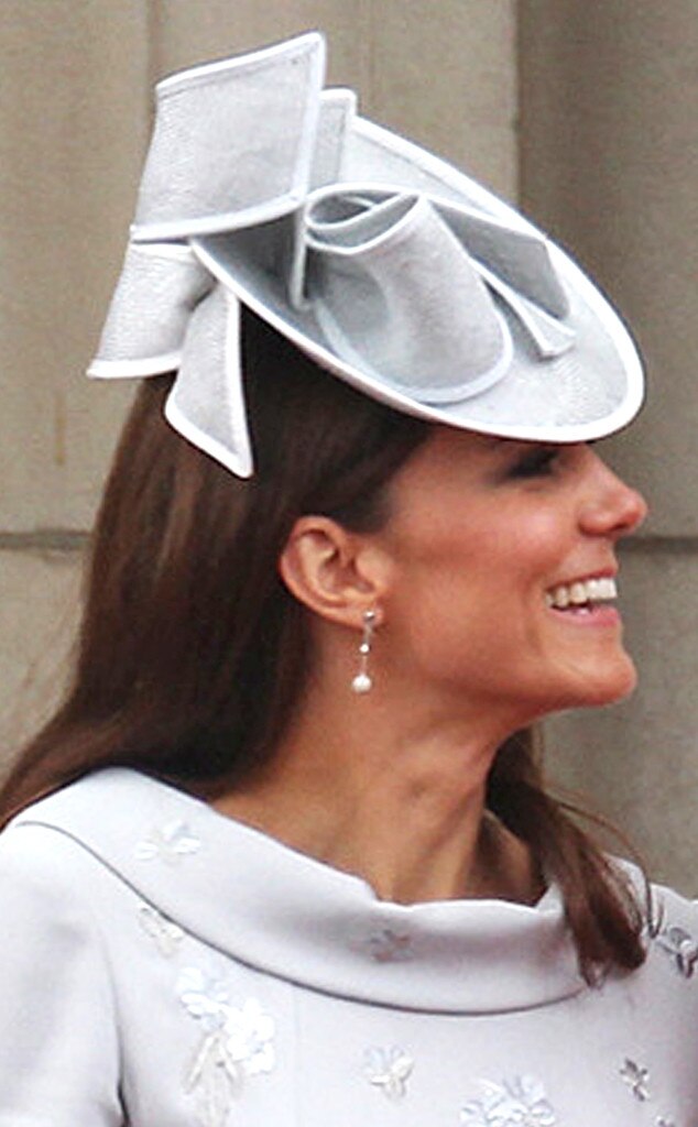 Silver Saucer from Kate Middleton's Hats & Fascinators E! News