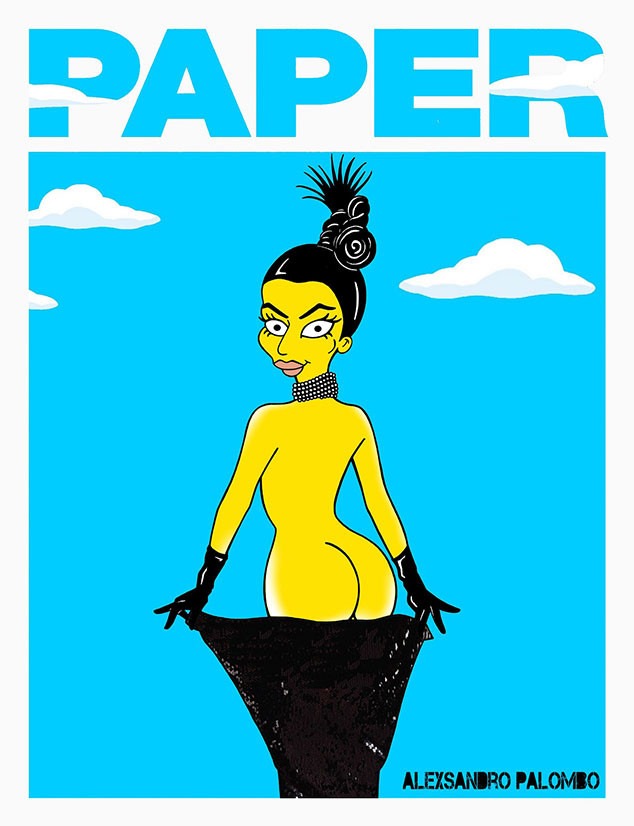 Kim Kardashian, Simpsonised