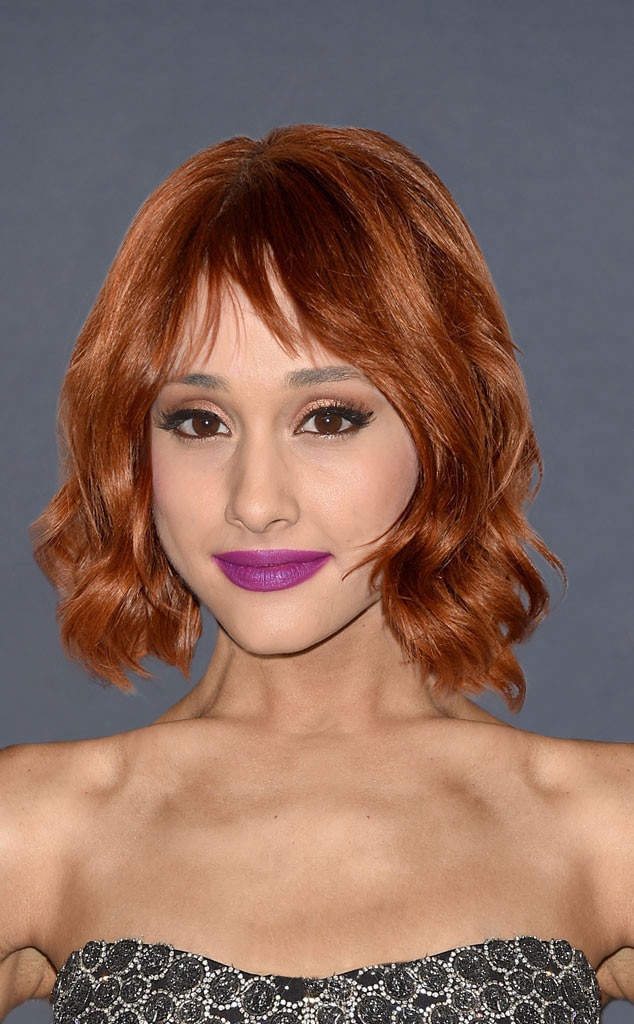 Christina Hendricks from Ariana Grande: Celeb Hairdo Swap 