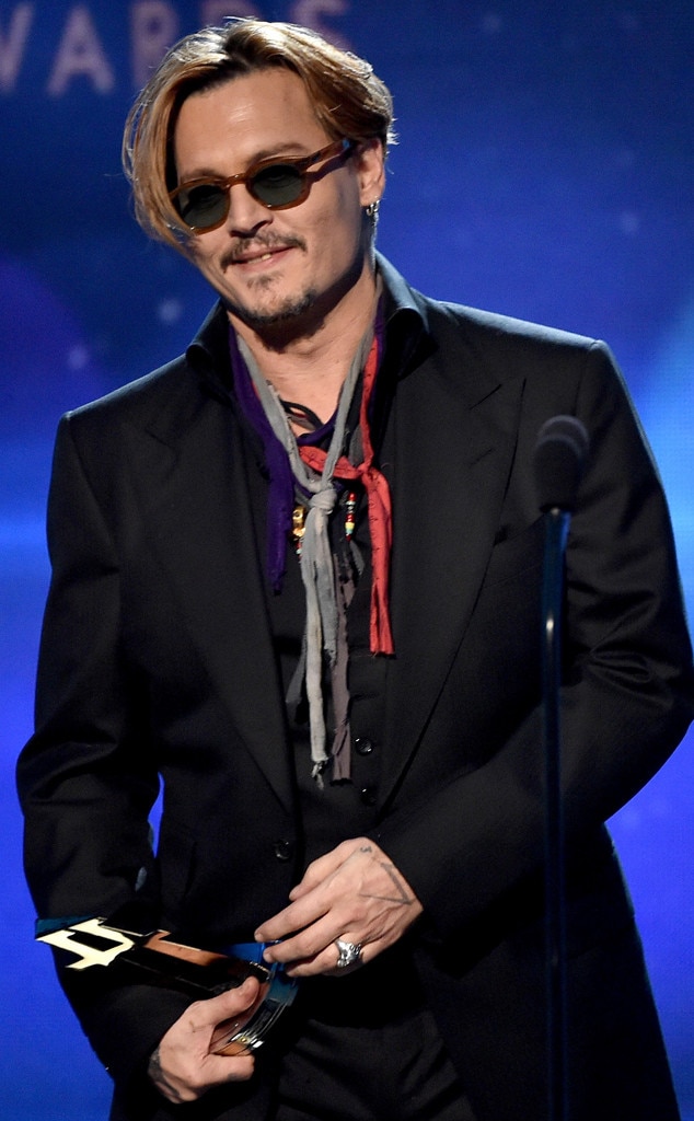 Johnny Depp from 2014 Hollywood Film Awards | E! News