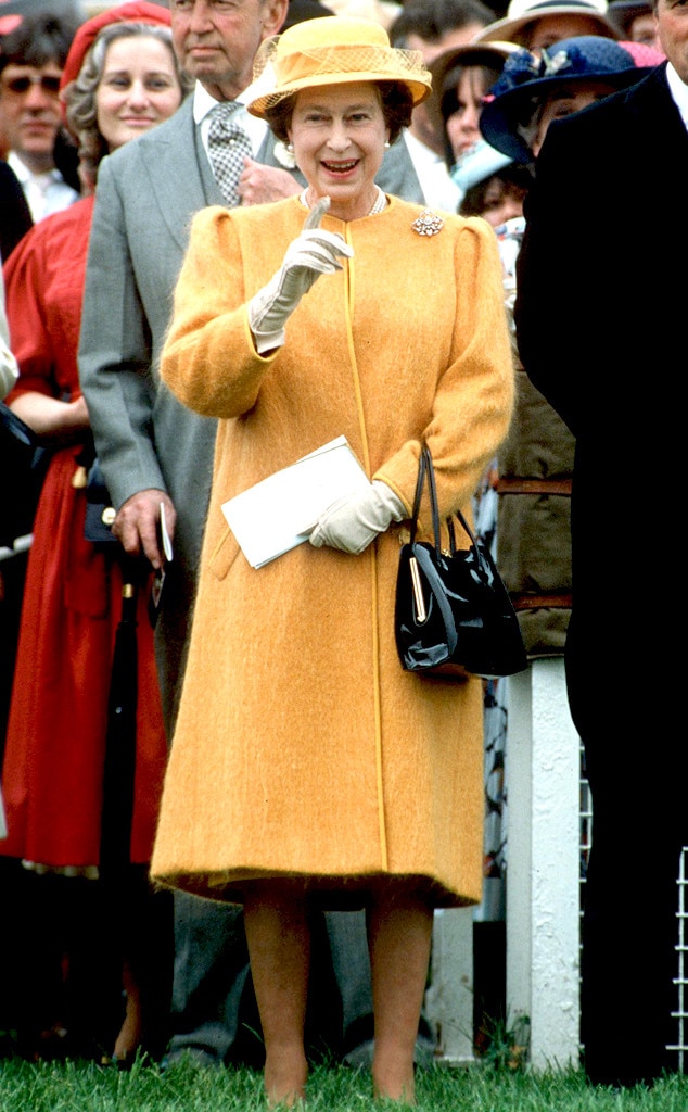 1985 from Queen Elizabeth II's Royal Style Through the Years | E! News