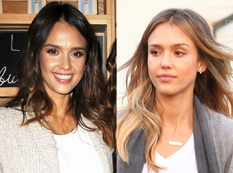 Jessica Alba, Hair