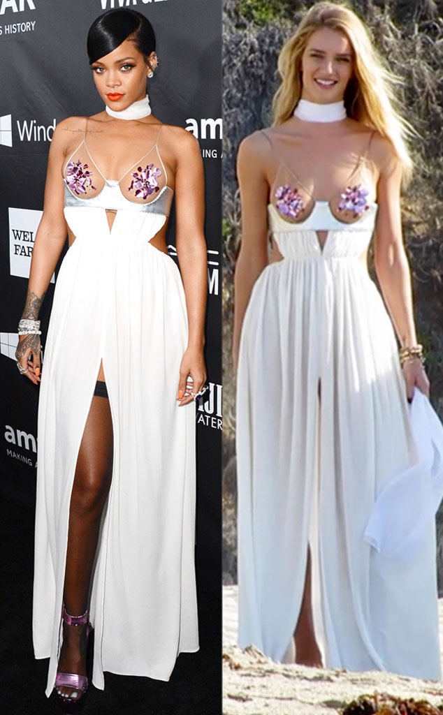 Rihanna, Rosie Huntington-Whiteley, Bitch Stole My Look