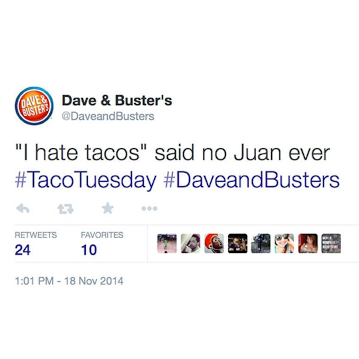 Dave And Buster S Tweets Deletes Offensive Promo Was It Racist E Online