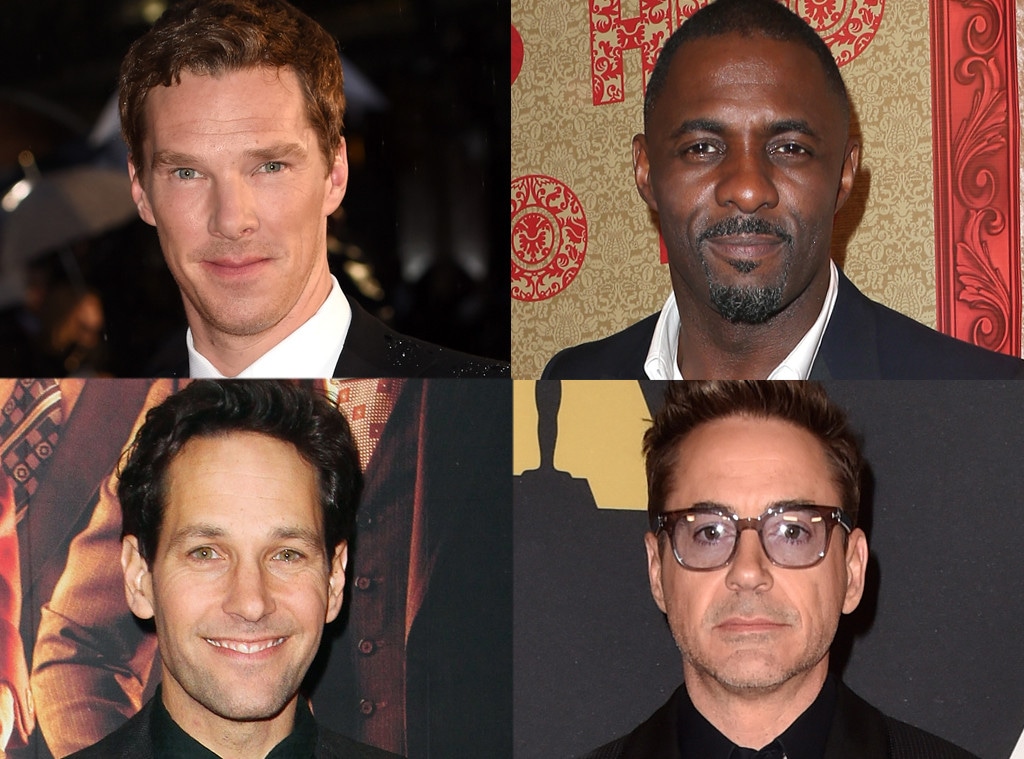 Robert Downey Jr., Idris Elba, Benedict Cumberbatch, Paul Rudd
