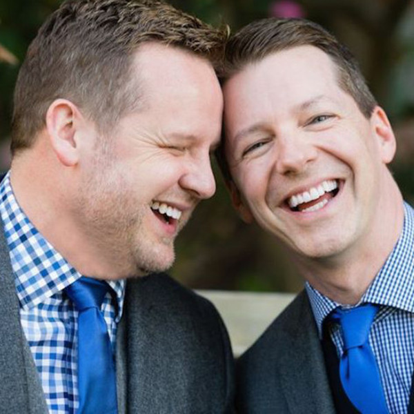 Sean Hayes Marries Scott Icenogle! Get the Scoop E! Online UK
