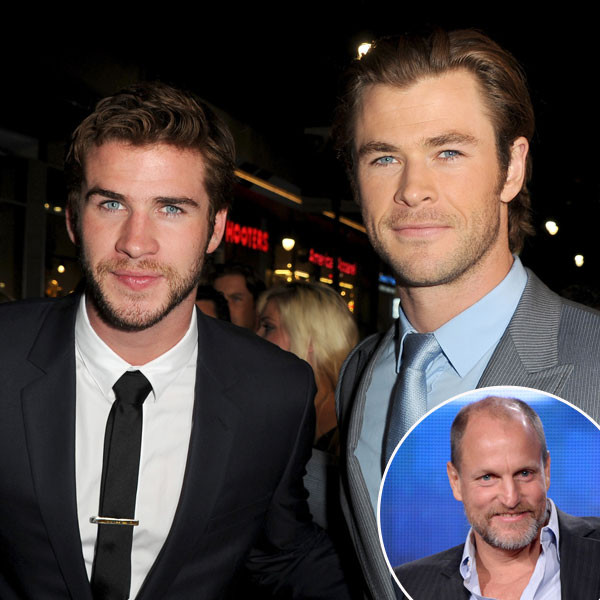 LOL! Woody Harrelson Didn't Know Liam & Chris Hemsworth Are Brothers