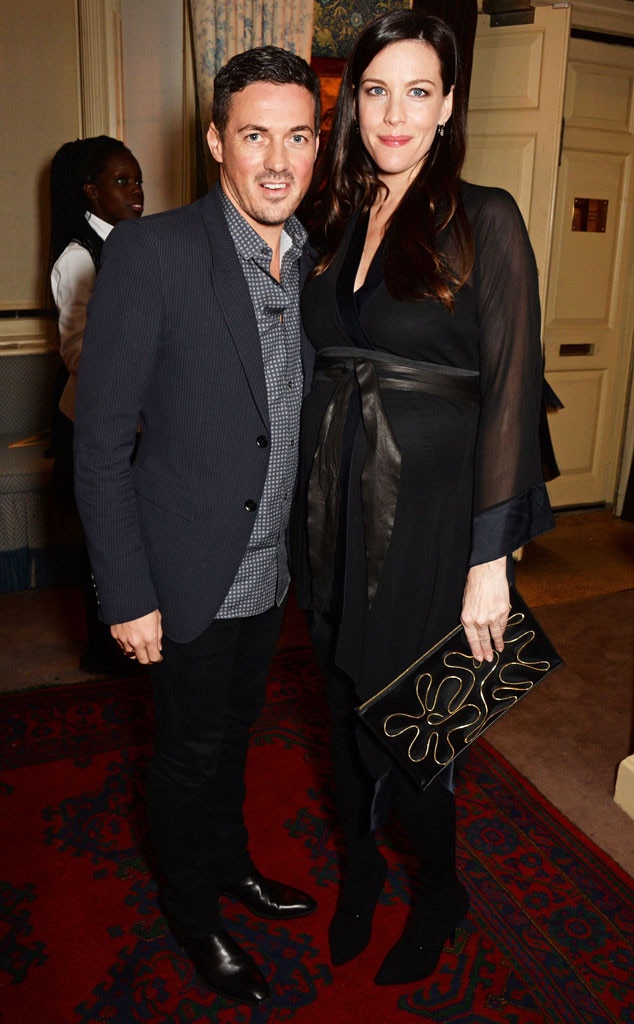 Pregnant Liv Tyler and Boyfriend Dave Gardner Are All Smiles at London ...