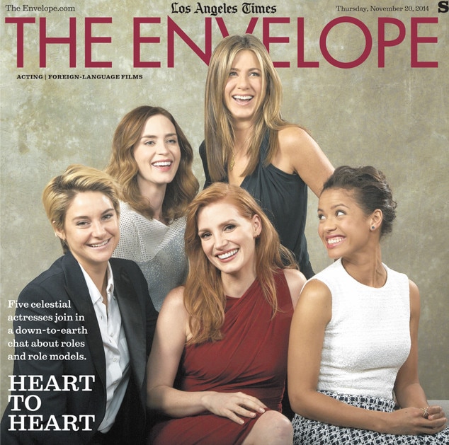 The Envelope, Nov. 20, 2014 from Shailene Woodley's Magazine Covers | E ...