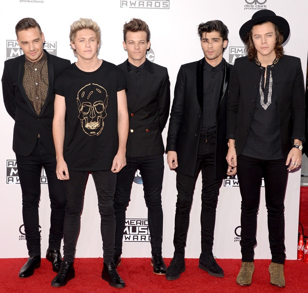One Direction, Liam Payne, Niall Horan, Louis Tomlinson, Zayn Malik, Harry Styles, American Music Awards 2014