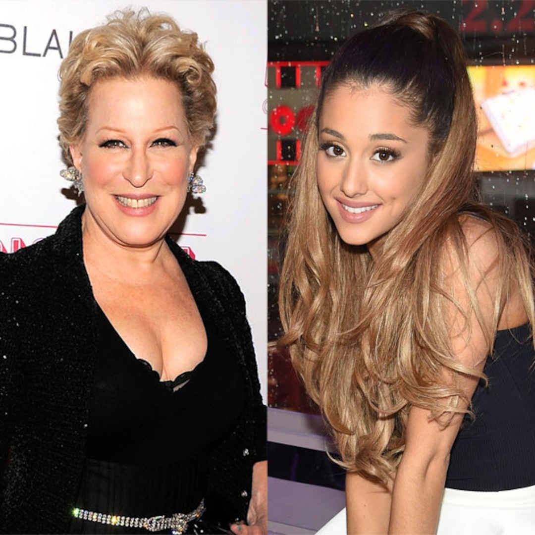 Ariana Responds To Bette Midler Diss Says She S Always A Fan E Online Ariana Responds To Bette Midler Diss Says She S Always A Fan E Online