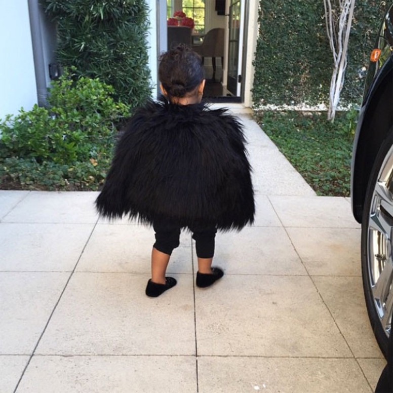 North West, Thanksgiving, Instagram