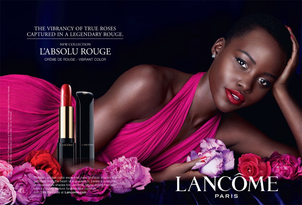 Lupita nyong'o discount valentino perfume commercial