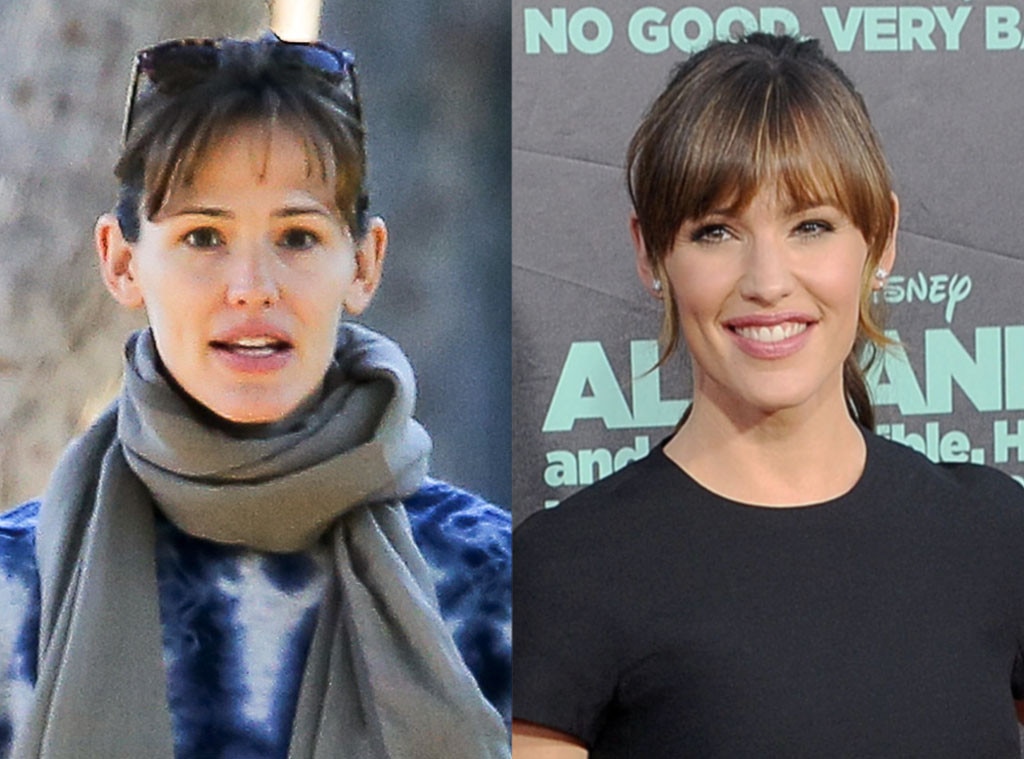 jennifer garner without makeup