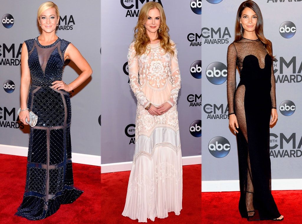 Kellie Pickler, Nicole Kidman, Lily Aldridge, CMA Awards