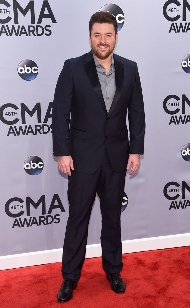 Chris Young from 2014 CMA Awards Red Carpet Arrivals E! News