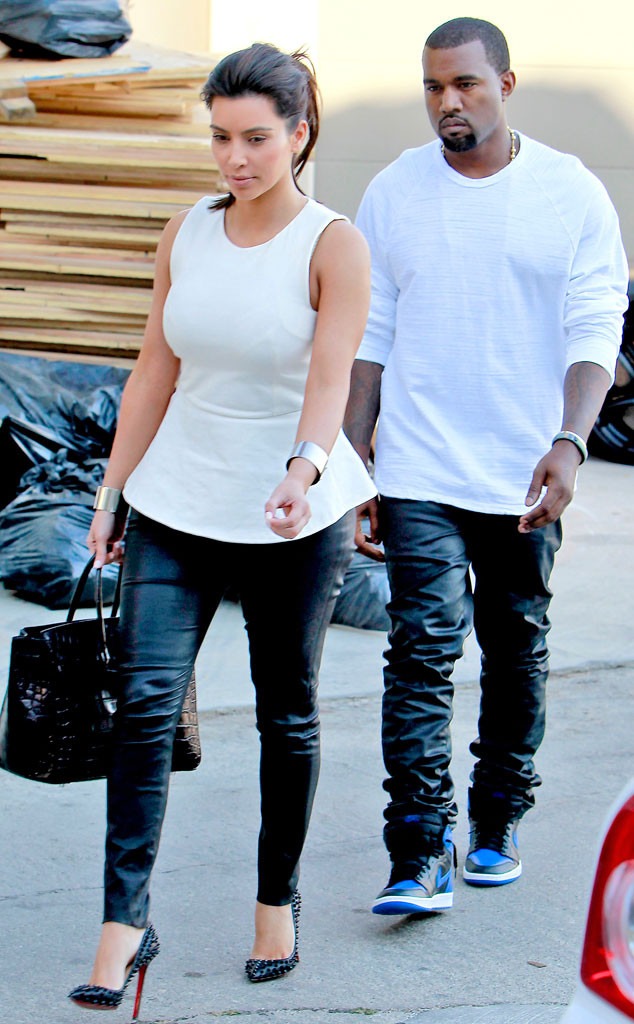 Kim Kardashian And Kanye West Wear Matching Balmain Outfits During Date Night In Nyc E News